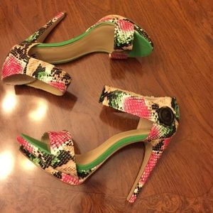 Floral Heels by Madison